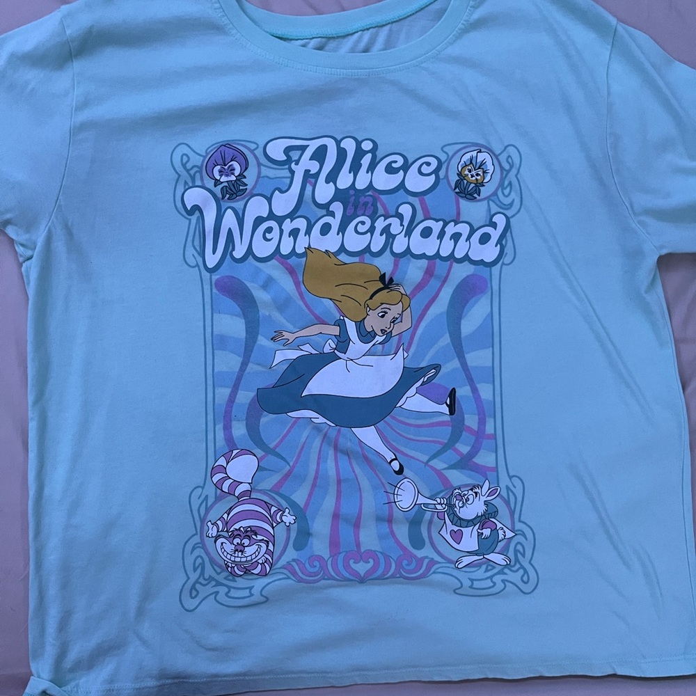 Alice and wonderland tee shirt